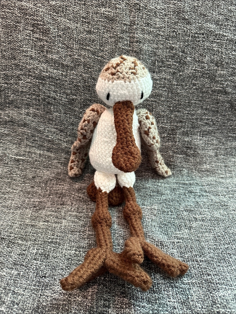 Spotted Sand Piper • crochet • crocheted • handmade